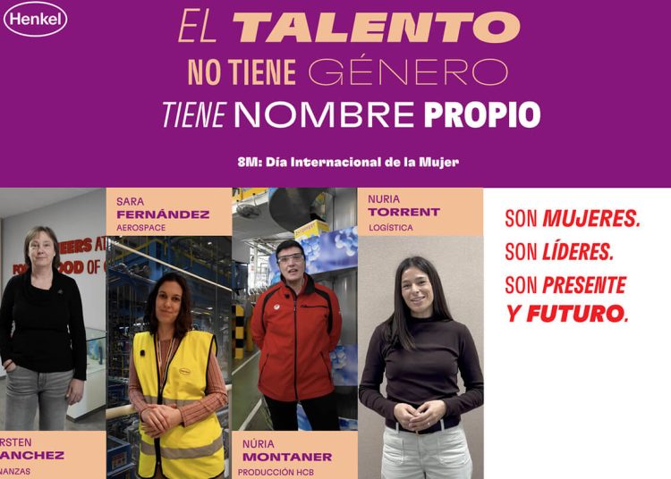 Henkel Ibérica alcanza el 50% de mujeres en puestos directivos. Fuente: Henkel Ibérica.