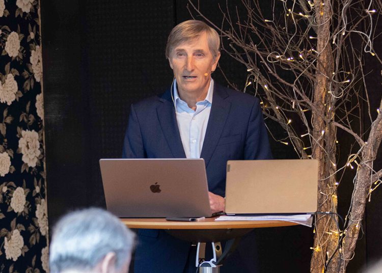 Javier Pagés durante la presentacion de resultados de la DO Cava. Fuente: DO Cava.
