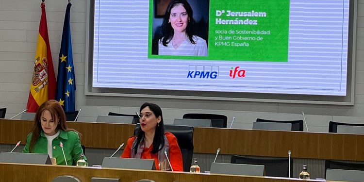 Jerusalem Hernández, socia de Sostenibilidad y Buen Gobierno de KPMG España. Fuente: Financial Food
