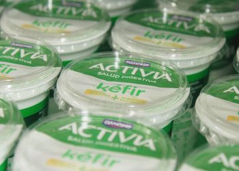 Los españoles disparan el consumo de kéfir un 71% el pasado año. Fuente: Danone.