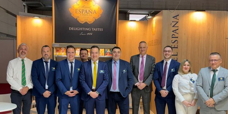 Miguel España e Hijos en Alimentaria. Fuente: Comunicae.