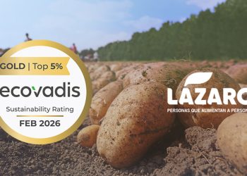 Patatas Lázaro, reconocida por su estrategia en sostenibilidad. Fuente: Patatas Lázaro.