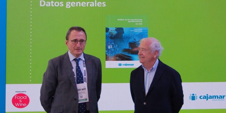 Presentación Análisis de las exportaciones agroalimentarias de Cajamar. Fuente: Cajamar.