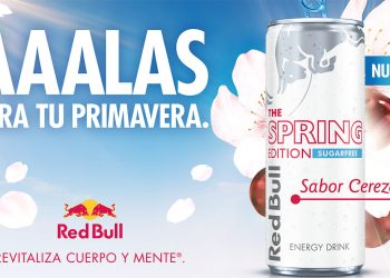 Nuevo Red Bull Spring Edition sabor cereza. Fuente: Red Bull.