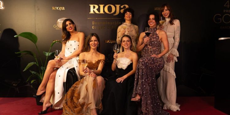 La DOCa Rioja, presente en el 40 aniversario de los Goya. Fuente: DOCa Rioja.