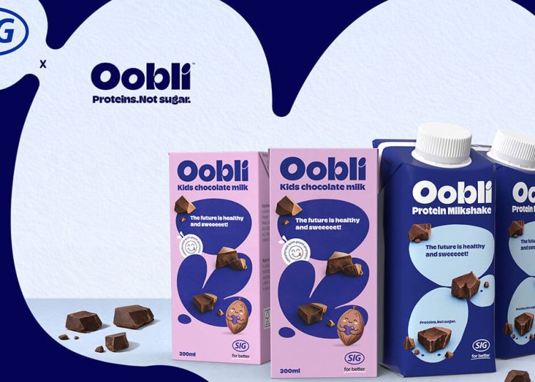 SIG y Oobli se alían para impulsar las bebidas con proteínas dulces en envases asépticos. Fuente: SIG.