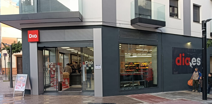 Nueva tienda de Dia en la provincia de Jaén. Fuente: Dia.