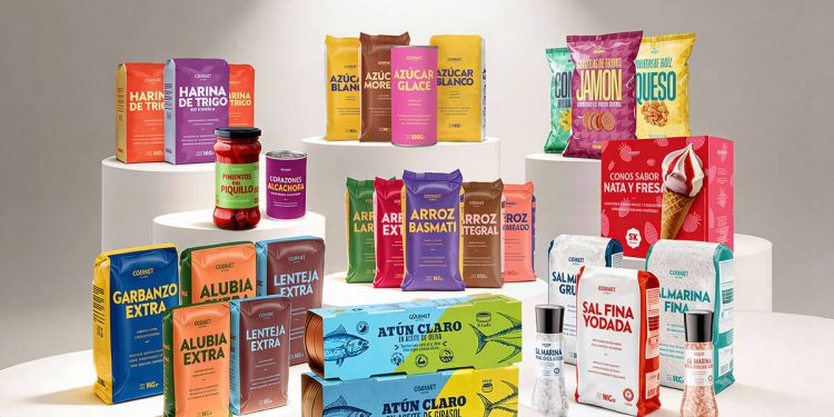 Transgourmet refuerza su estrategia de marca propia renovando la imagen de Gourmet. Fuente: Transgourmet Ibérica.