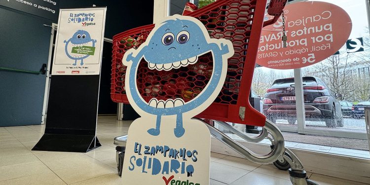 Vegalsa-Eroski celebra la décima edición de su Zampakilos Solidario. Fuente: Vegalsa-Eroski.