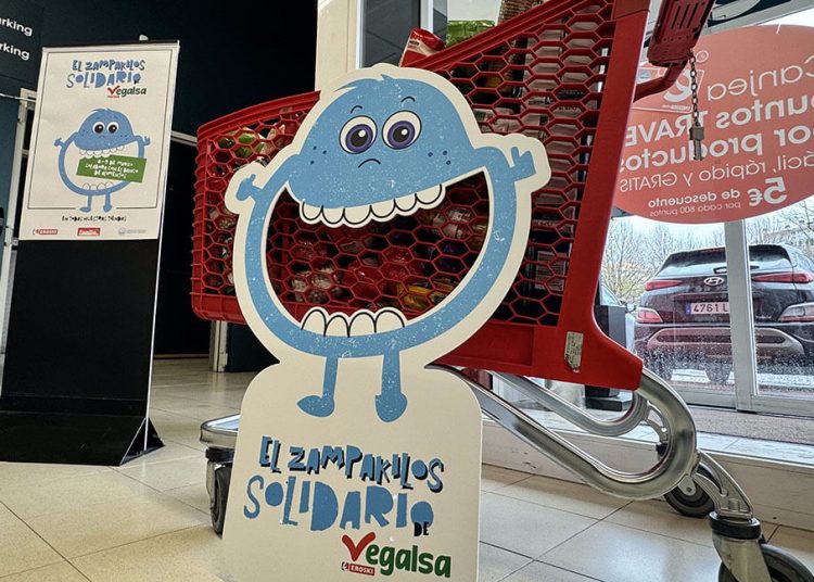 Vegalsa-Eroski celebra la décima edición de su Zampakilos Solidario. Fuente: Vegalsa-Eroski.
