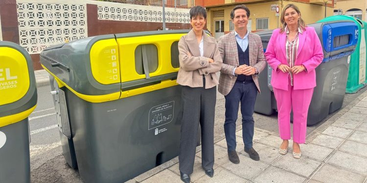 Canarias reforzará la recogida selectiva de envases con la instalación de 1.877 nuevos contenedores. Fuente: Ecoembes