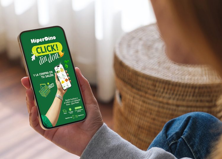 HiperDino renueva su ecommerce para facilitar la compra online a sus clientes. Fuente: HiperDino.