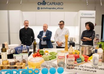 Jornada Gastronómica Caprabo de Productos de Proximidad dedicada al arroz del Delta de l’Ebre. Fuente: Caprabo.