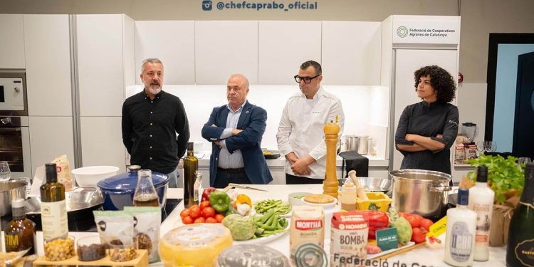 Jornada Gastronómica Caprabo de Productos de Proximidad dedicada al arroz del Delta de l’Ebre. Fuente: Caprabo.