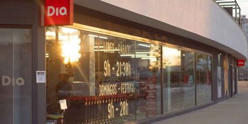Dia alcanza el 5,2% de cuota de mercado en el primer trimestre. Fuente: Dia.