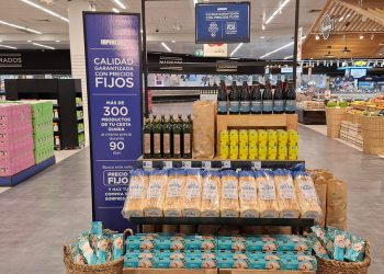 El Corte Inglés lanza una iniciativa que garantiza el precio fijo de más de 300 productos de la cesta básica. Fuente: El Corte Inglés.