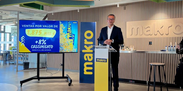 El consejero delegado de Makro, Bertrand Mothe. Fuente: Financial Food