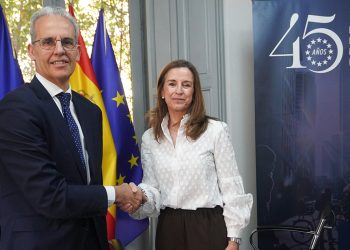 Firma entre Ecoembes y la Federación Española de Municipios y Provincias. Fuente: Ecoembes.