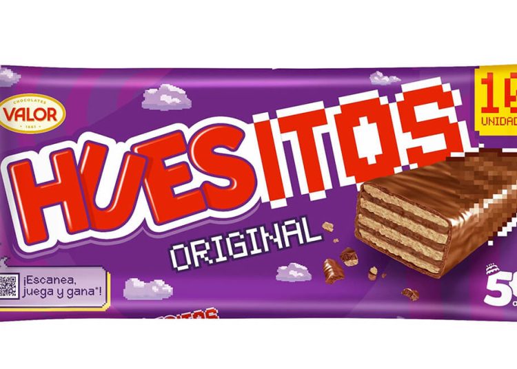 Huesitos celebra sus 50 años con una edición limitada. Fuente: Huesitos.