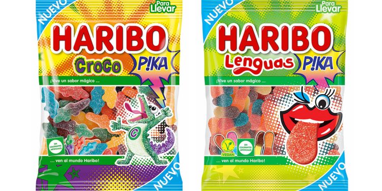 Haribo amplía su gama pika con dos nuevas referencias. Fuente: Haribo.