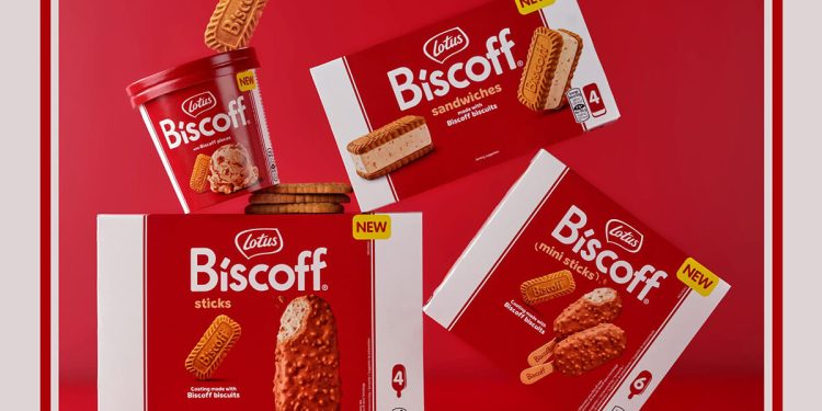 Froneri refuerza su posición en el segmento de helados premium tras su acuerdo estratégico con Lotus Biscoff. Fuente: Froneri.
