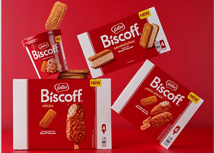 Froneri refuerza su posición en el segmento de helados premium tras su acuerdo estratégico con Lotus Biscoff. Fuente: Froneri.