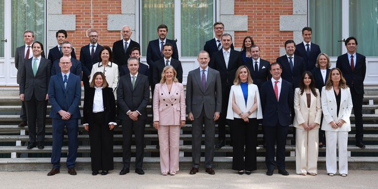 La Distribución Anged destaca ante el Rey Felipe VI el valor de la dimensión económica y social del sector. Fuente: La Distribución Anged.