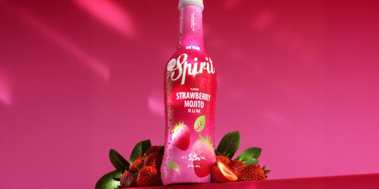 MG Spirit presenta su nuevo sabor Strawberry Mojito. Fuente: MG Spirit.