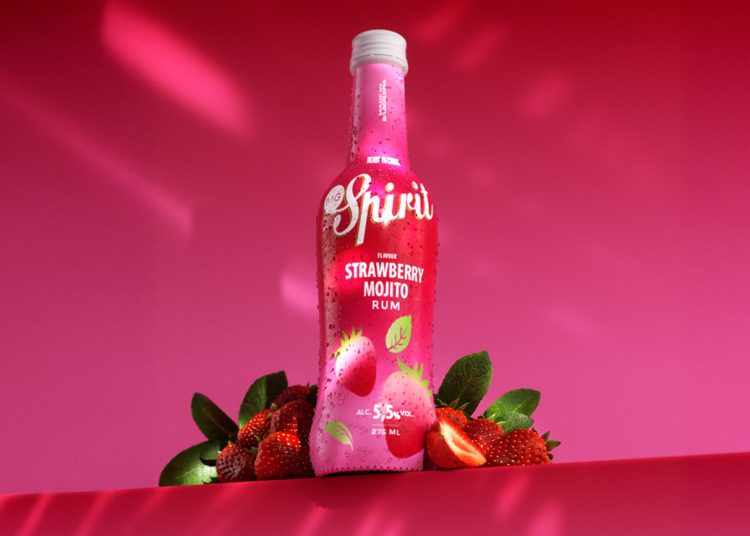 MG Spirit presenta su nuevo sabor Strawberry Mojito. Fuente: MG Spirit.