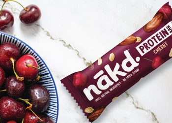 Lotus Bakeries amplía su marca de barritas Nākd con una nueva propuesta. Fuente: Lotus Bakeries.