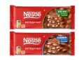 Nuevas tabletas de chocolate con leche con frutos secos enteros de Nestlé Extrafino. Fuente: Nestlé.