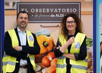 De izquierda a derecha Hugo Liria, responsable de Customer y Market Research de Aldi. Fuente: Aldi.