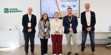 Ponentes 93º Desayuno de Innovación del Cluster de Innovación en Envase y Embalaje. Fuente: Cluster de Innovación en Envase y Embalaje.