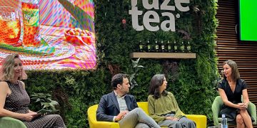 Presentación de Fuze Tea. Fuente: Financial Food