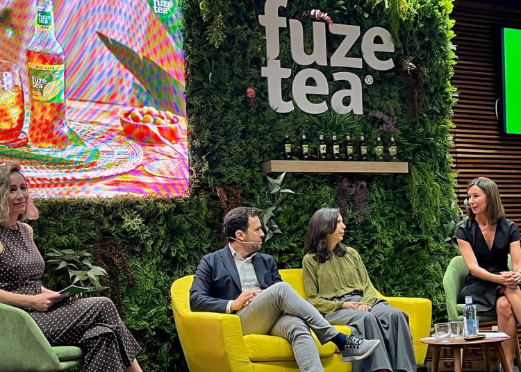 Presentación de Fuze Tea. Fuente: Financial Food