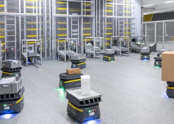 SSI Schaefer desarrolla una nueva solución de conectividad inteligente para flujos de materiales dinámicos. Fuente: SSI Schaefer.