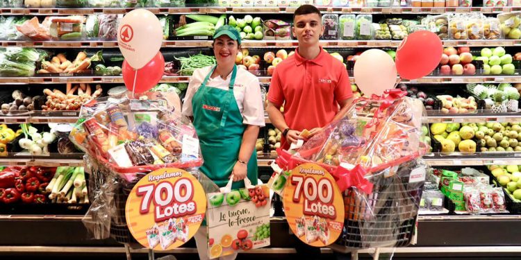 Spar Gran Canaria entregará gratis 700 lotes de productos entre sus clientes. Fuente: Spar Gran Canaria.