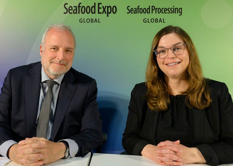 Constantí Serrallonga (Fira) y Wynter Courmont (Seafood). Fuente. Diversified.