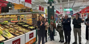 Alcampo incorpora un sistema de trazabilidad digital que muestra el origen y recorrido de productos frescos. Fuente: Alcampo.