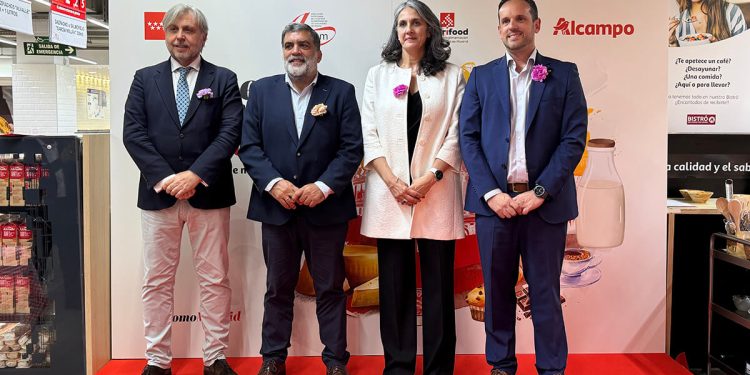 Alcampo promociona el consumo de producto local madrileño con más de 230 referencias. Fuente: Alcampo.