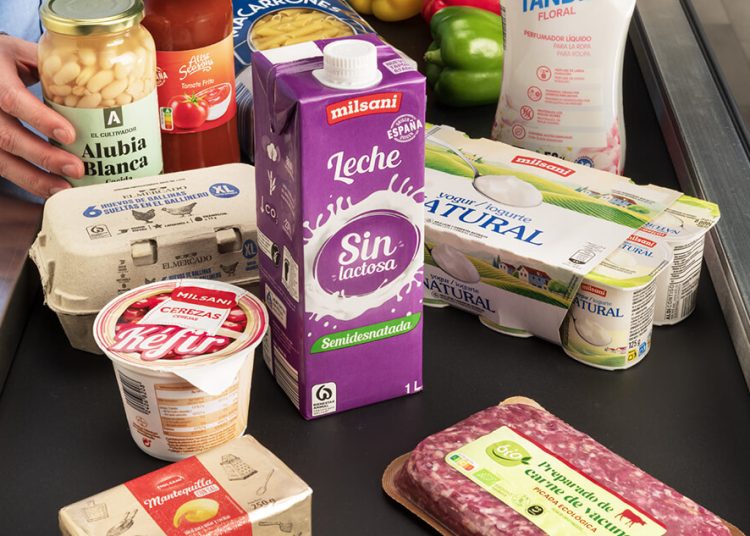 Aldi ha bajado el precio de 150 productos durante el primer trimestre para ayudar al ahorro familiar. Fuente: Aldi.
