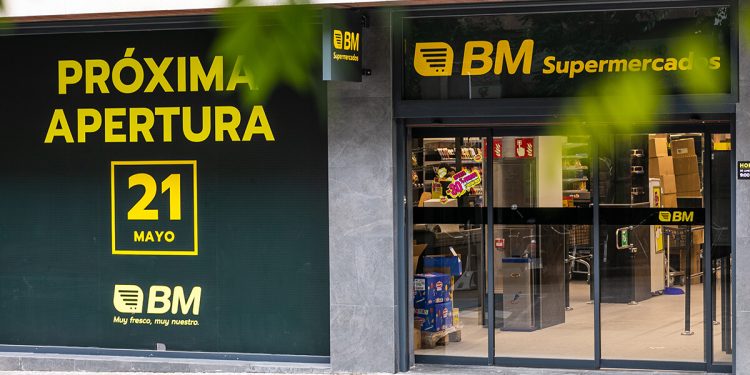 Nueva tienda de BM Supermercados en el madrileño barrio de Chamberí. Fuente: BM Supermercados.
