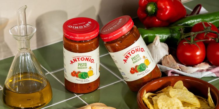 Conservas Antonio estrena packaging para la Berenjena de Almagro. Fuente: Conservas Antonio.
