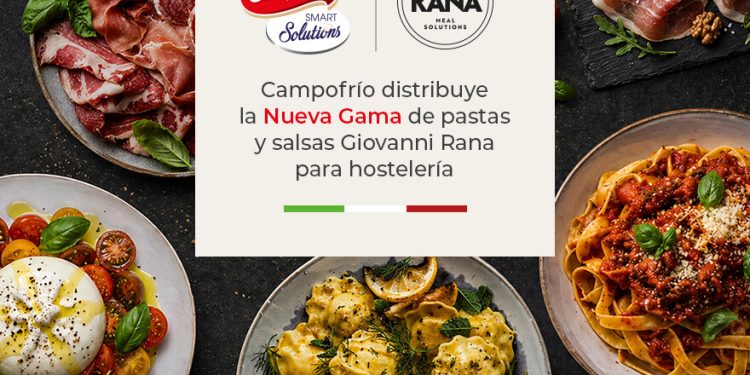 Campofrío Smart Solutions incorpora a su portfolio las pastas y salsas de Giovanni Rana. Fuente: Campofrío.
