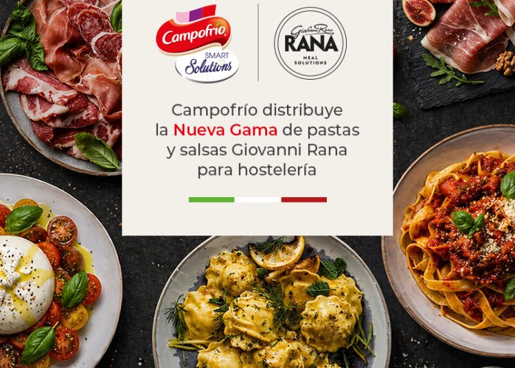 Campofrío Smart Solutions incorpora a su portfolio las pastas y salsas de Giovanni Rana. Fuente: Campofrío.