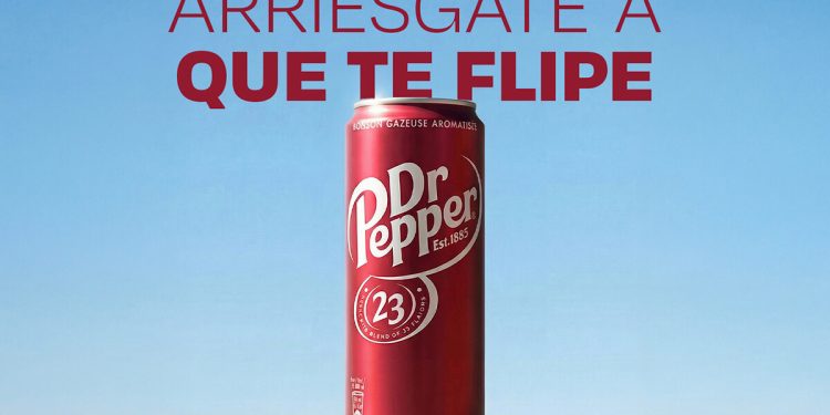 Suntory Beverage & Food Iberia trae a España Dr Pepper. Fuente: SBFI.