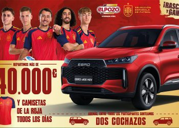 Imagen de la promoción ‘No te cortes y pide al corte. Rasca y Gana’, de ElPozo. Fuente: El Pozo Alimentación.