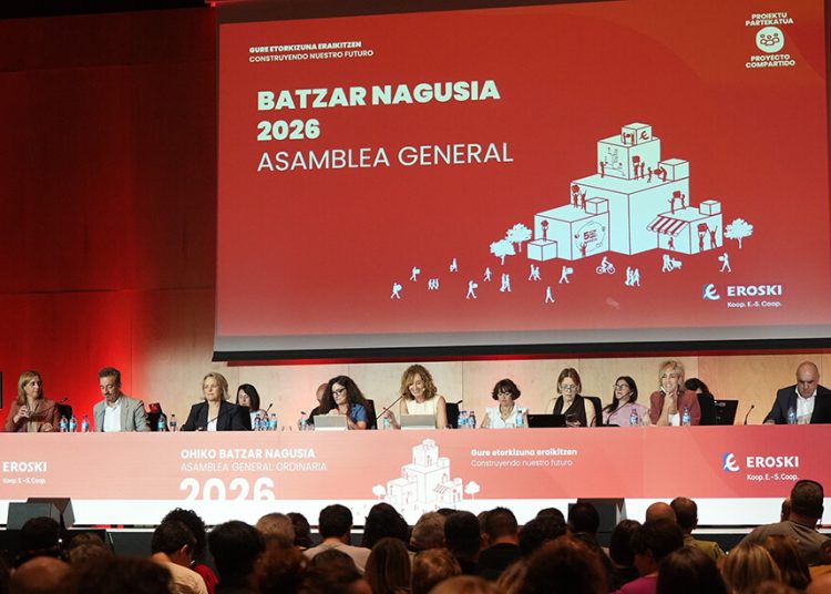 Asamblea General de Eroski 2026. Fuente: Eroski.