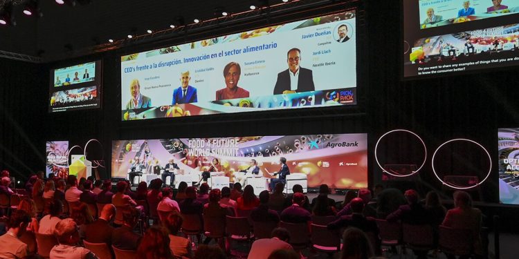 Los CEOs de la industria alimentaria desgranan las estrategias para hacer frene a los retos globales actuales. Fuente: ExpoFoodTech.