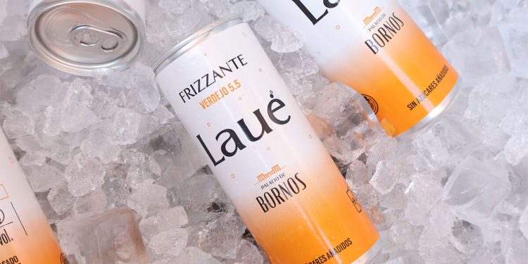 Palacio de Bornos lanza en España su nuevo frizzante Laué. Fuente: Palacio de Bornos.